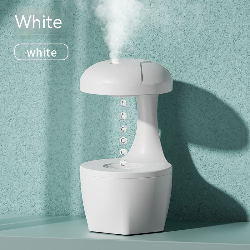 Suspended Anti-Gravity Humidifier - Silent and Efficient Home Air Moisturizer"