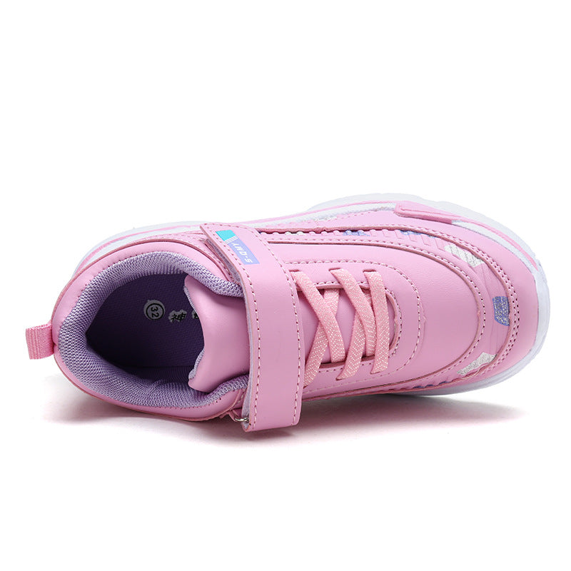 Cross-Border Kids Boys And Girls Soft Sole Sneakers