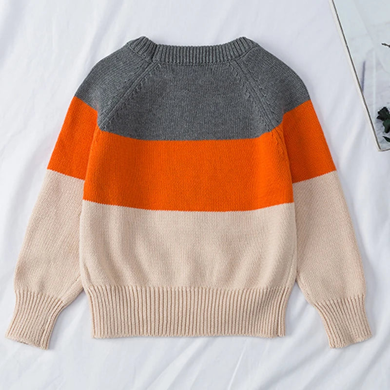 Adorable Baby Boys and Girls Cartoon Sweaters - Knitting Pullovers for Kids - Cozy Long Sleeve Sweaters for Little Ones"