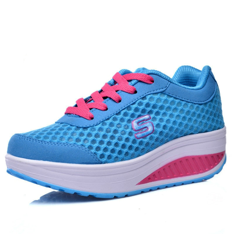 New Summer Woman Breathable Sneakers Casual Shoes