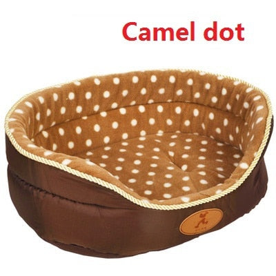 HOOPET Double Sided Available All seasons Big Size Extra Large Dog Bed House Sofa Kennel Soft Fleece Pet Dog Cat Warm Bed S-XL