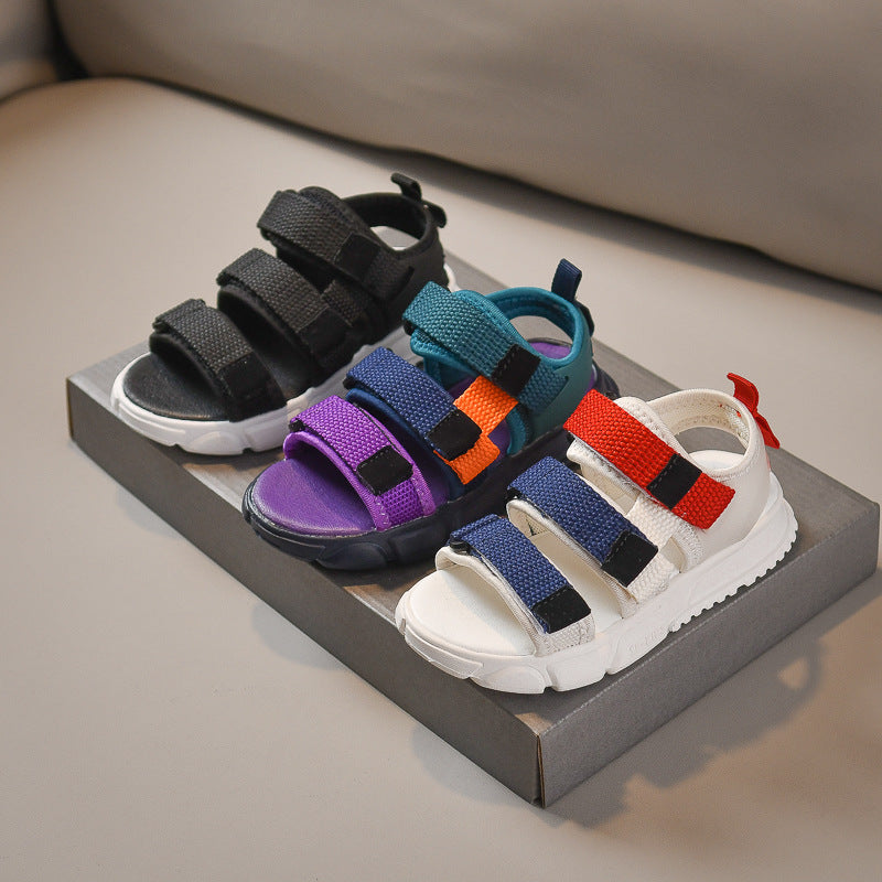 "Non-Slip Outdoor Sneakers for Baby Girls and Boys - Shop Kids' Sandals Now!"