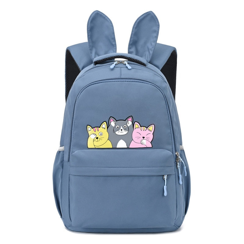 backpacks cute animal print canvas