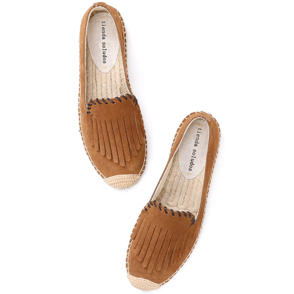 Casual Sapatos Espadrilles Shoes Flat Autumn Ladies Flats Slip on Female Casual for Woman Thick Bottom Lazy