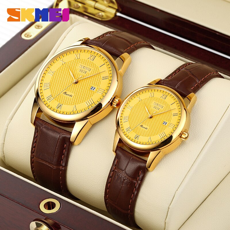 Luxury Men Watches Stainless Steel Leather Strap Business Quartz Wristwatch Date Time Clock Male Montre