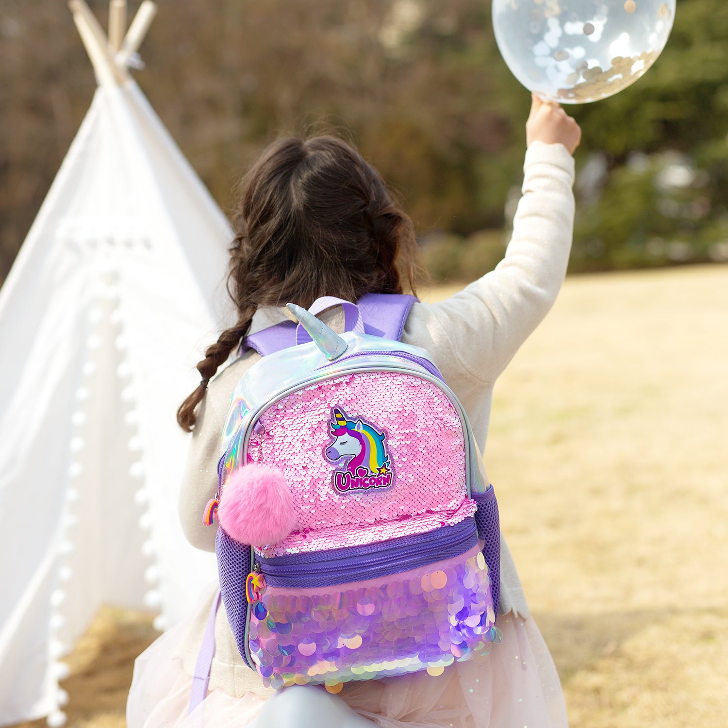 unicorn girls backpack