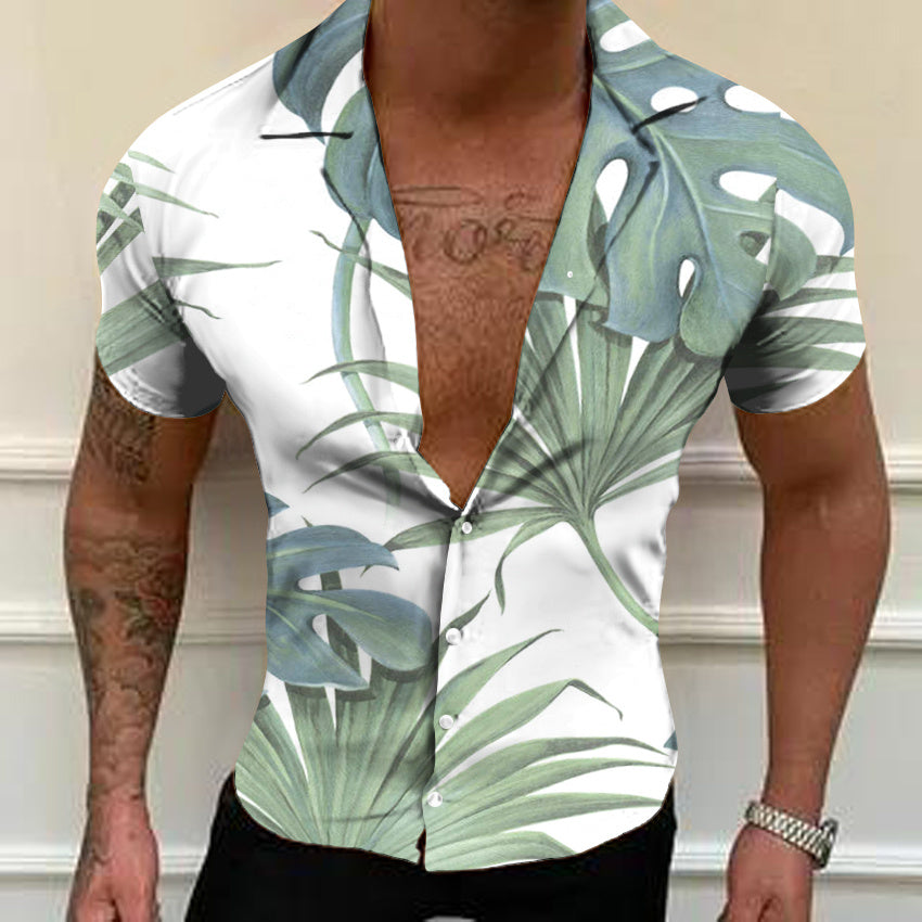 Men's Casual Shirts Short Sleeve