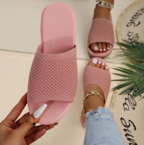 Open Flat Sandals Slippe Shoes