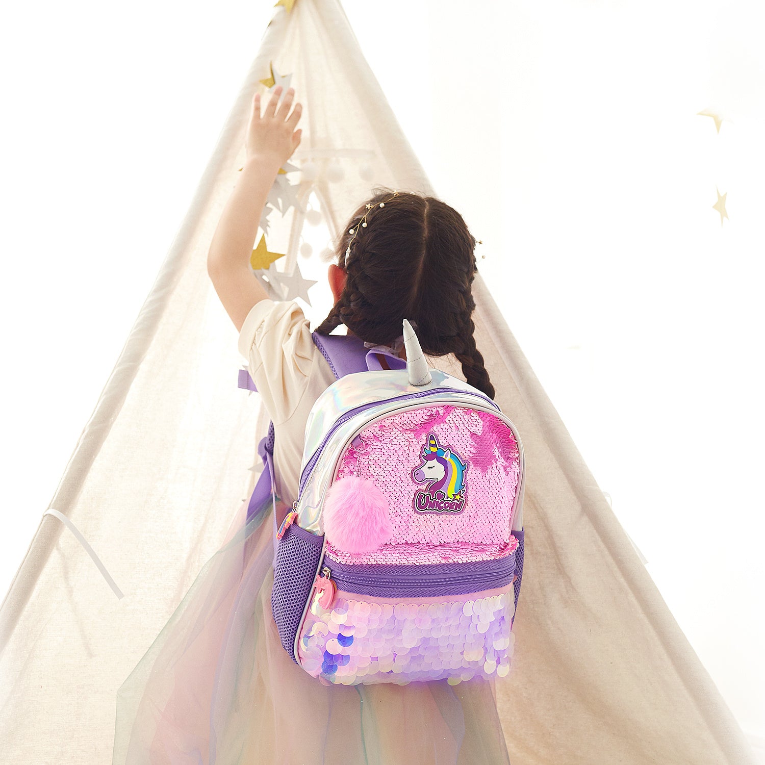 backpack for girls unicorn 