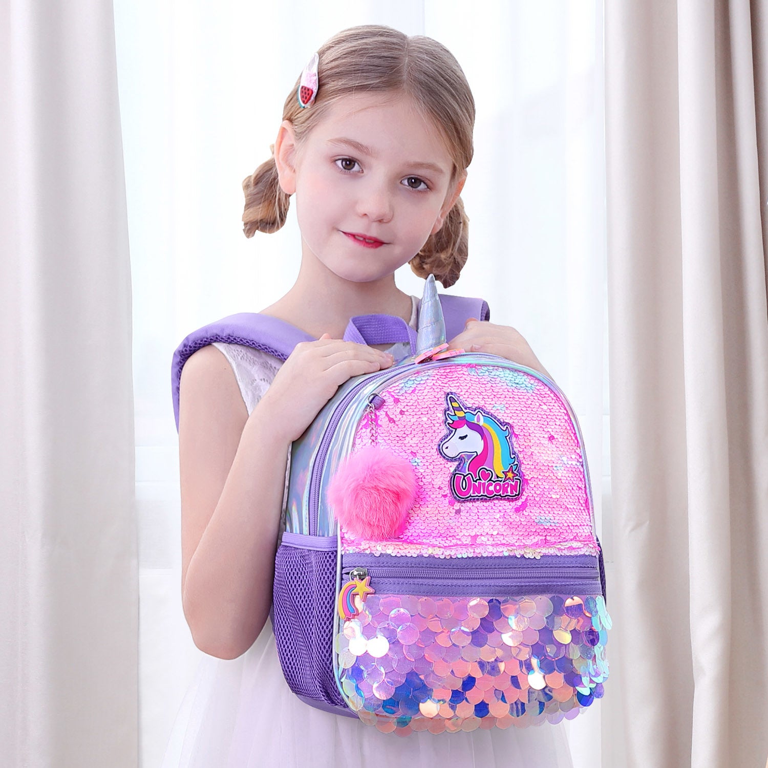 girls' unicorn backpack