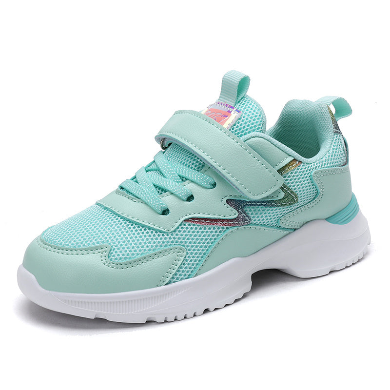 "Stride in Style: Breathable Mesh Kids Shoes for Girls – Running, Sports, and Flats for a Trendy Spring and Summer"