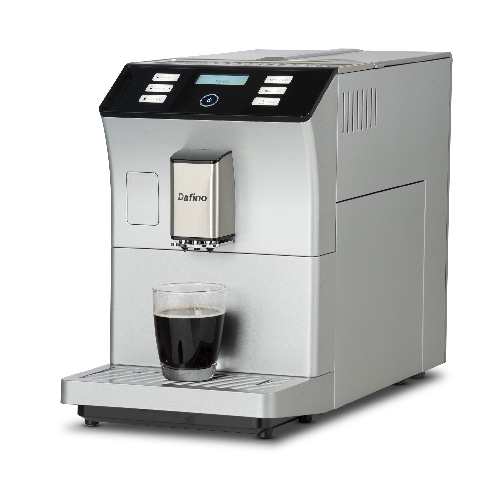 Dafino-206 Super Automatic Espresso & Coffee Maker Machine;  Black