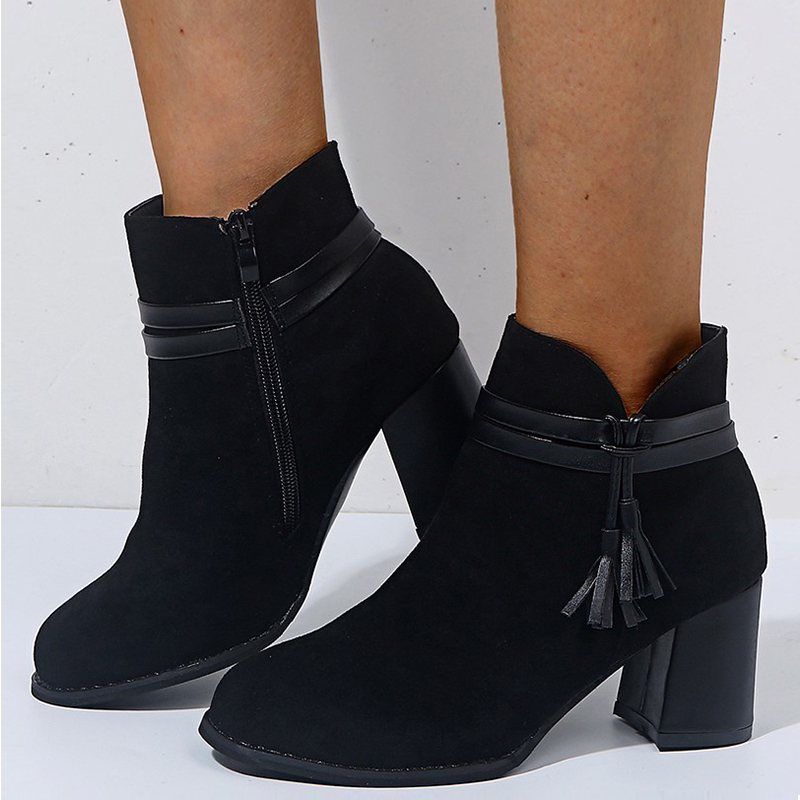 Ankle Boots Fashion Women Shoes Botas Mujer Female Shoes