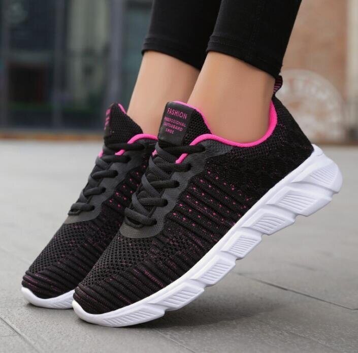 Mesh Lace Up Lightweight Shoes Sneakers