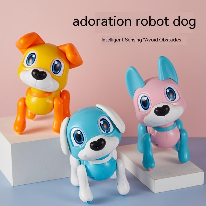 Electric Toy Smart Toy Dog; Baby Early Education Robot Dog; Singing Touch Toy Dog Head And Tail Swing; Can Follow And Avoid Obstacles