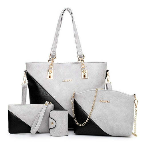 Composite Bag for Women Handbag Set 4 Pcs/Set Handbag Women Shoulder
