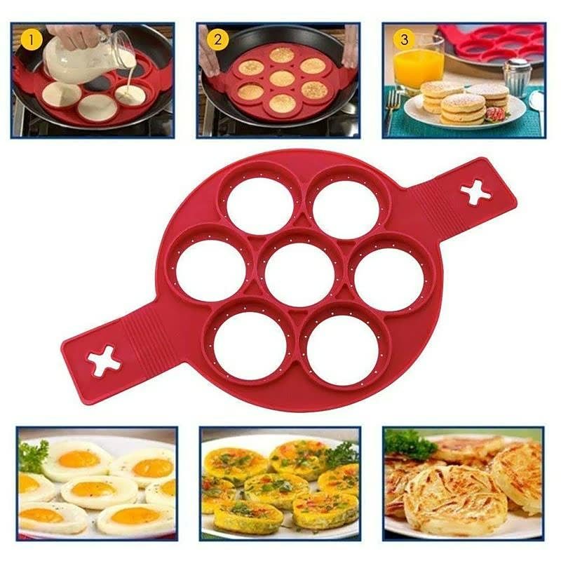 Not Sticky Silicone Pancake Mould Ring