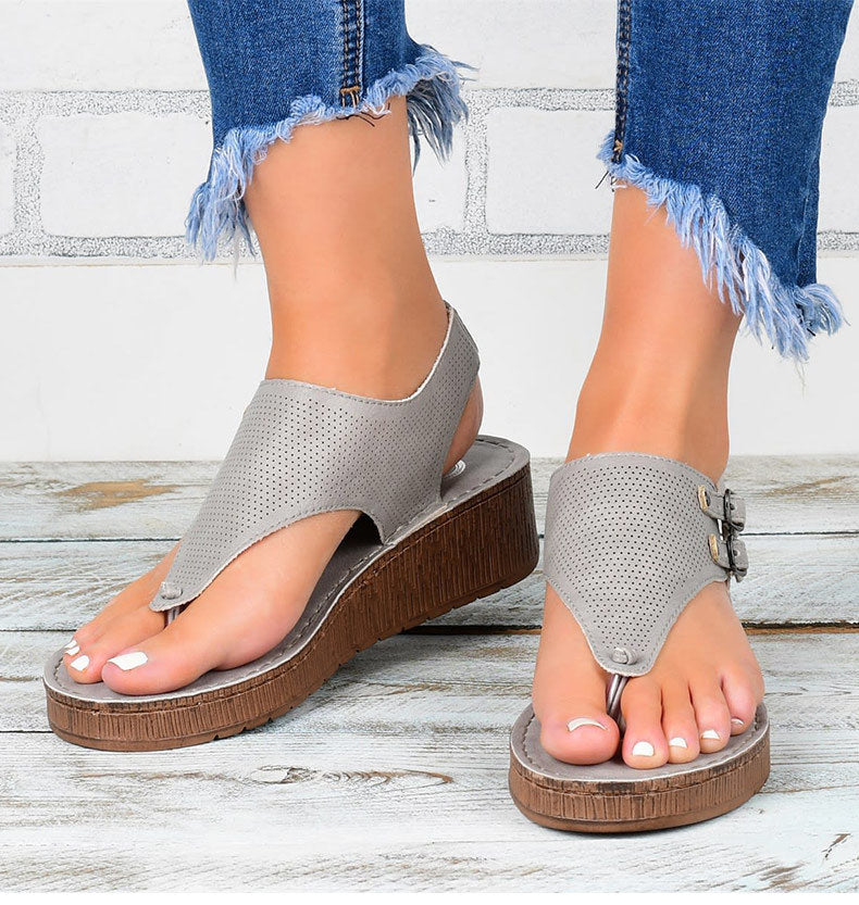 Platform Sandals Wedge Heels Sandalias Mujer