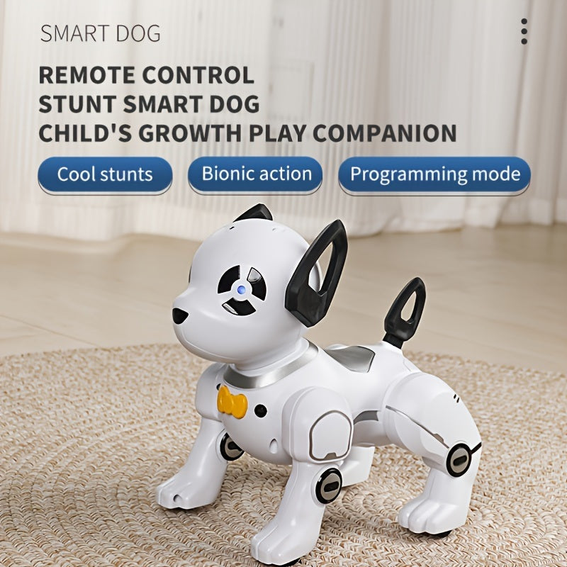 Children's Intelligent Robot Dog Toy; Cute Pet Dog Move And Dance Electronic Dog Pet; Companion Robot Toy