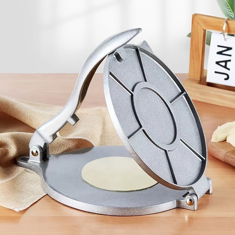 1pc Manual Pastry Press; Mexican Pasta Press; Kitchen Utensils For Home; Restaurant; 7.87"×7.87" 6.3"×6.3"