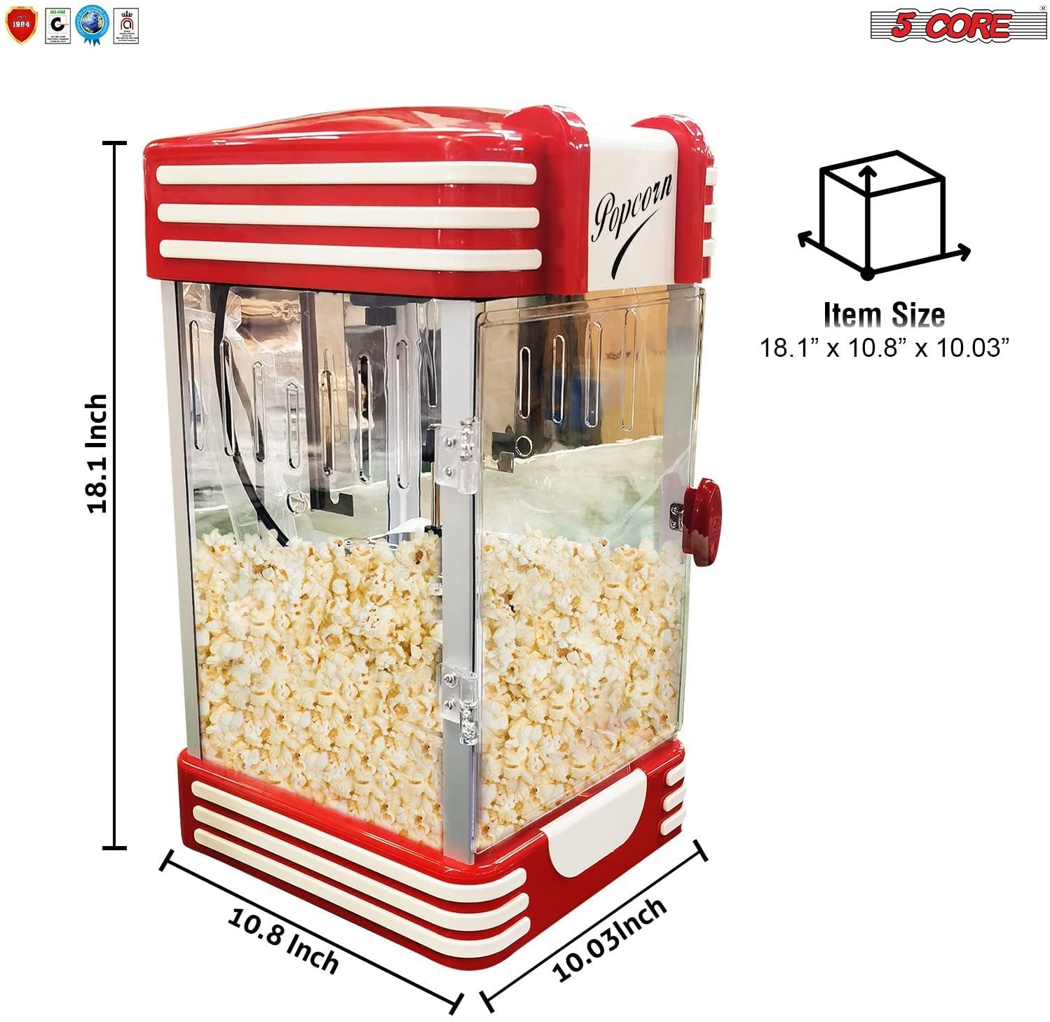 large commercial popcorn machine