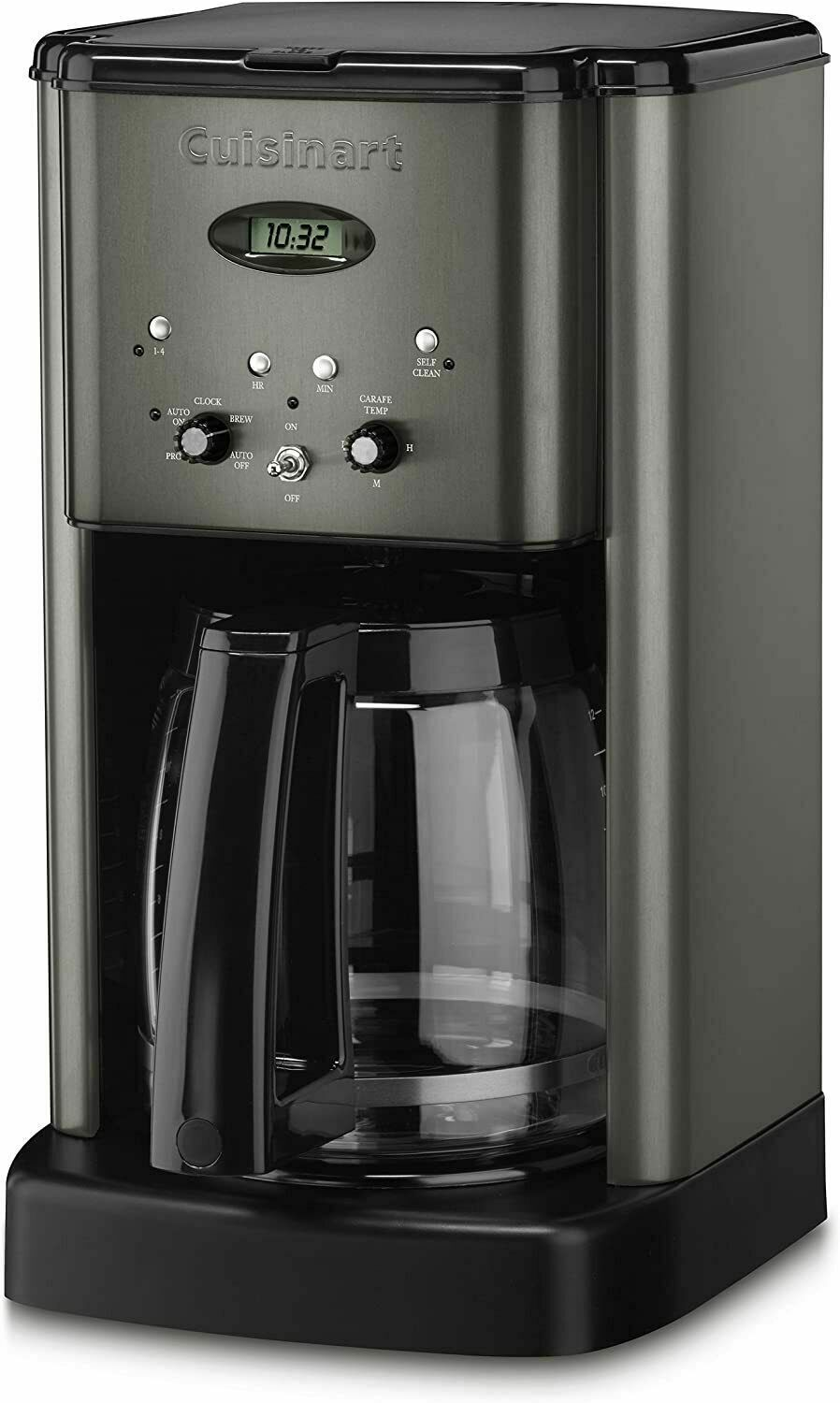 Cup Brew Central Maker Coffee Maker2;  Black Stainless Steel