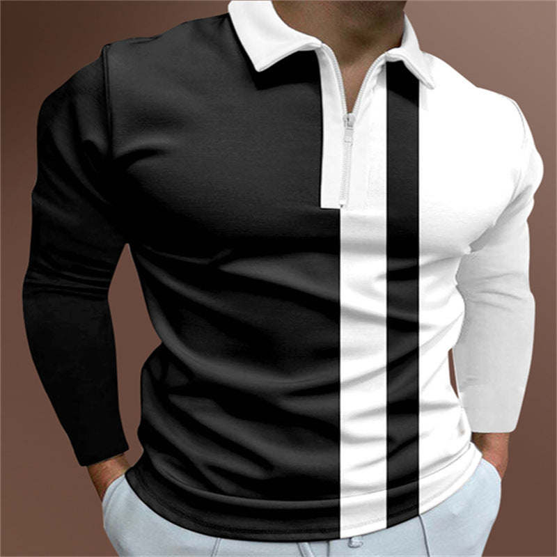 Men's POLO Shirt Printed Short Sleeve T-Shirt Top