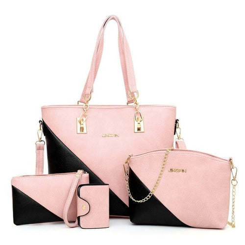 Composite Bag for Women Handbag Set 4 Pcs/Set Handbag Women Shoulder